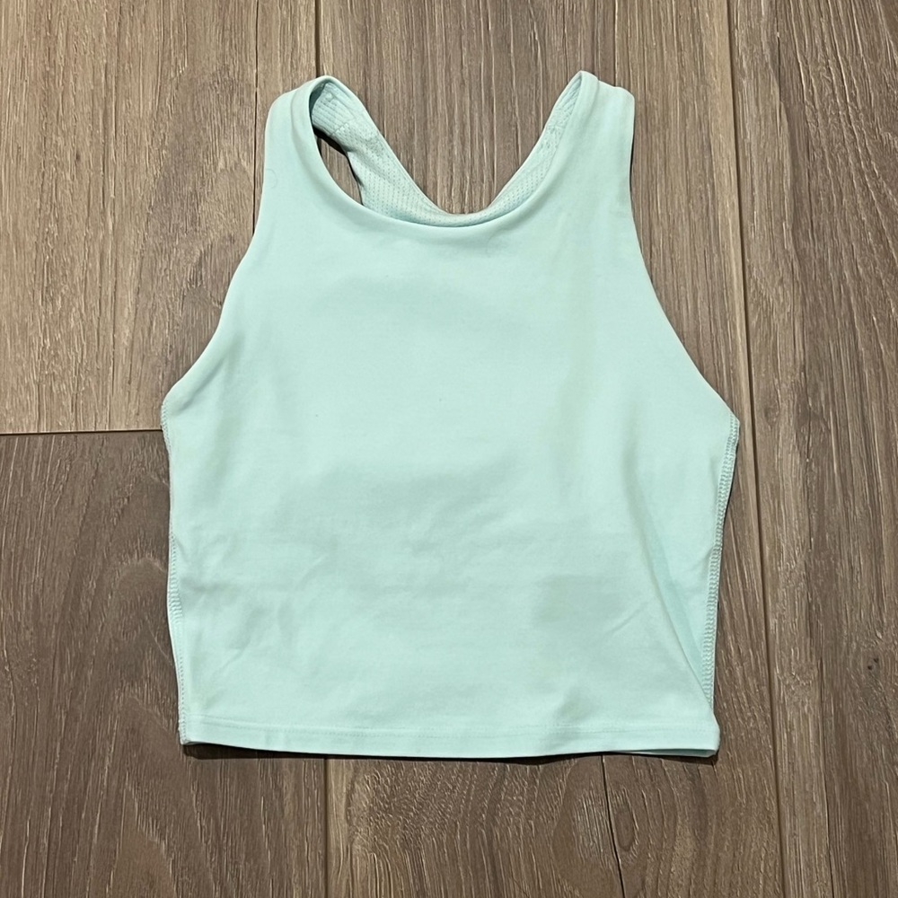 Athleta Girl Long Distance Bra XS/6 in Mint